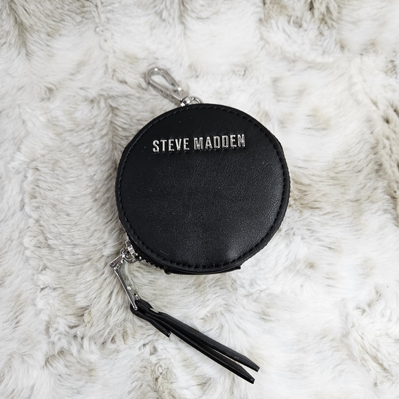 Steve Madden Black Round Men's Bag - Picture 1 of 3